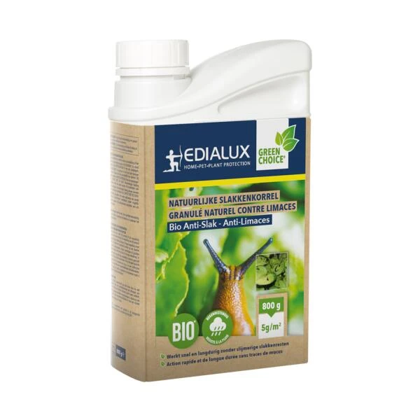 Biologische slakkenkorrels 800 g EDIALUX Biologische Slakkenkorrels 800 G -Outdoor Tuinonderhoudswinkel 1673619345 1 600