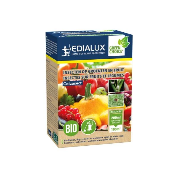 Colzasect groenten en fruit - 200 ml EDIALUX Colzasect Groenten En Fruit - 200 Ml -Outdoor Tuinonderhoudswinkel 1673621223 1 600