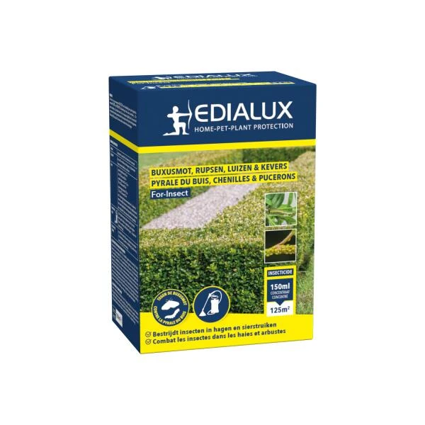 For-insect Buxus - bestrijding tegen buxusmot 150 ml EDIALUX For-insect Buxus - Bestrijding Tegen Buxusmot 150 Ml -Outdoor Tuinonderhoudswinkel 1673621635 1 600