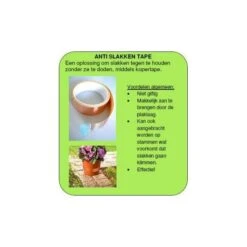 Anti-slakken Kopertape 4 M -Outdoor Tuinonderhoudswinkel antislakken kopertape 1484052941 2 600