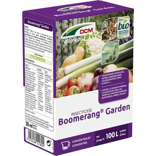 Boomerang Garden insecticide - moestuin DCM 20 ml Boomerang Garden Insecticide - Moestuin DCM 20 Ml -Outdoor Tuinonderhoudswinkel boomerang garden moestuin 20 ml 1582901029 1 600