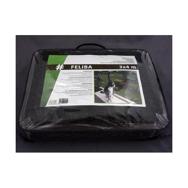 Kattennet 3 × 4 m Kattennet 3 × 4 M -Outdoor Tuinonderhoudswinkel kattennet 3 x 4 m 1603374835 1 600