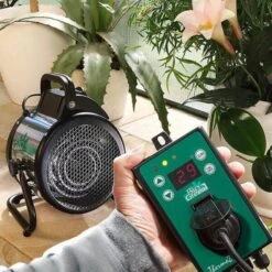 Serre/Kasverwarming En Ventilator In 1 Met Digitale Thermostaat -Outdoor Tuinonderhoudswinkel verwarming ventilator in 1 toestel 1543855208 2 600