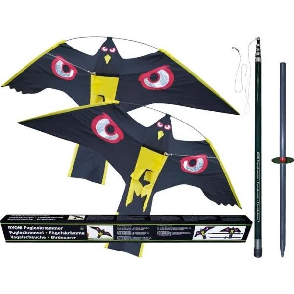 Vogelverjager Kite hawk met paal tot 7 meter Vogelverjager Kite Hawk Met Paal Tot 7 Meter -Outdoor Tuinonderhoudswinkel vogelverjager met 7 m paal 1507902542 1 600